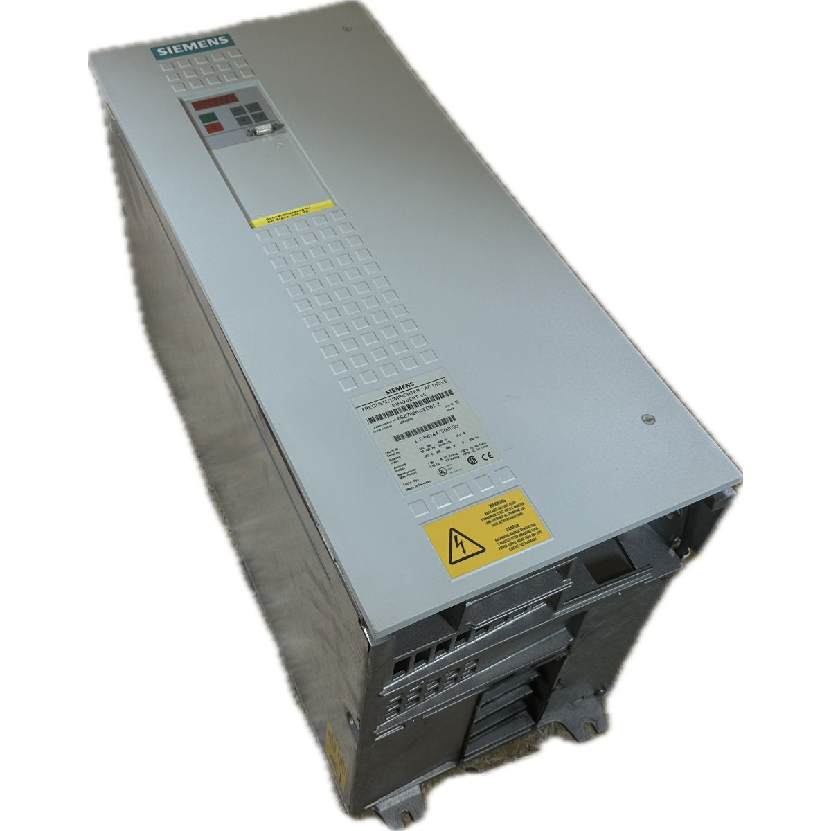 AJ709 Frequenzumrichter Siemens 6SE7026-0ED61 Scharnier Defekt