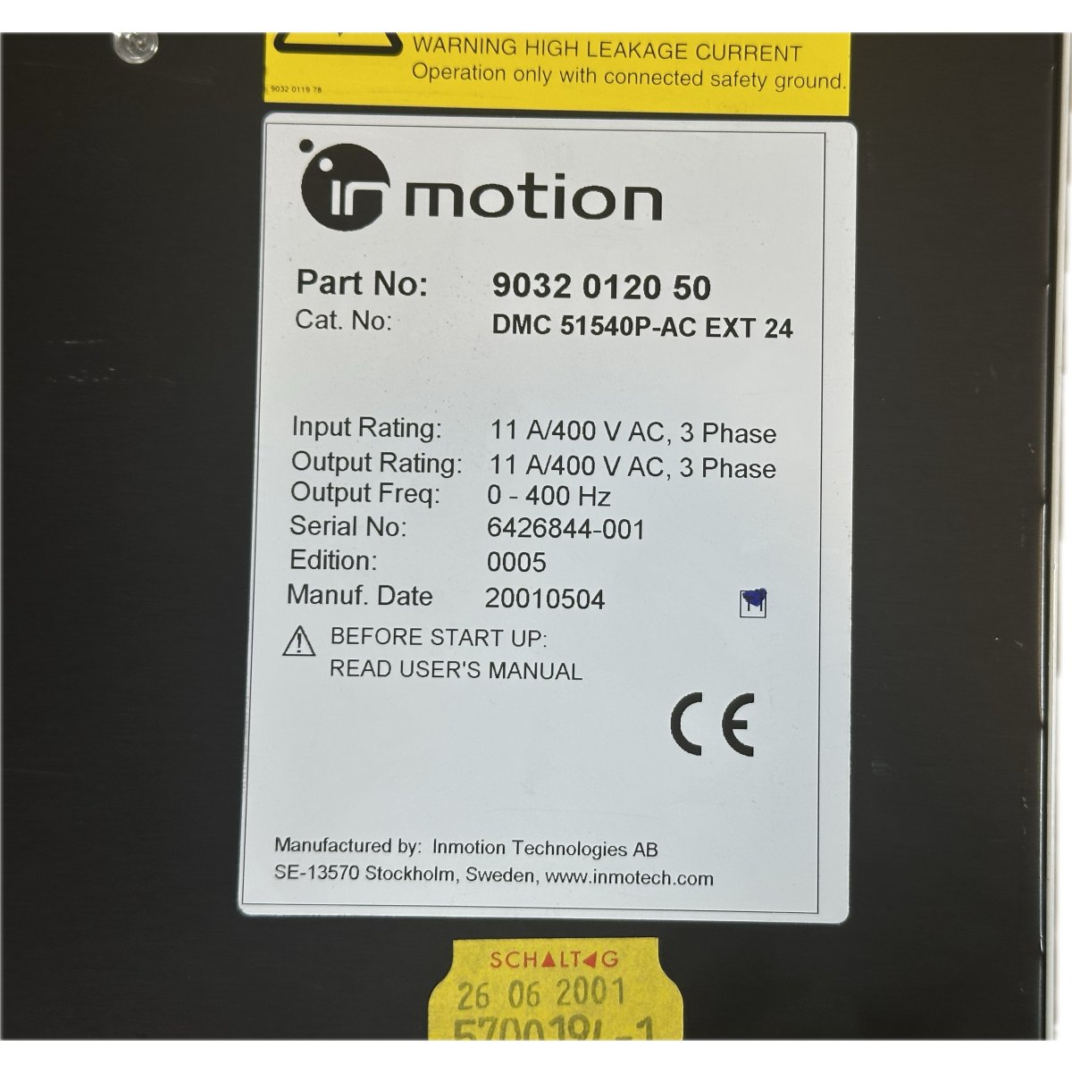 In Motion 9032 0120 50-4