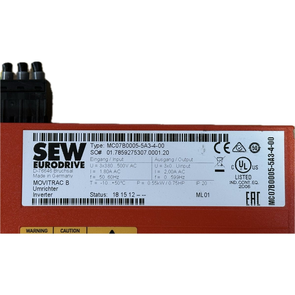 SEW MC07B0005-5A3-4-00-4