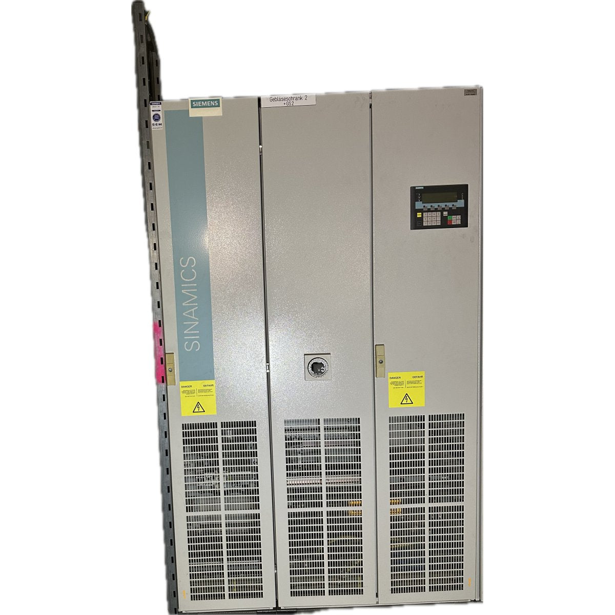 AJ74 Frequenzumrichter AC/AC Siemens 6SL3710-1GE32-6AA0-Z 132KW 720 kg