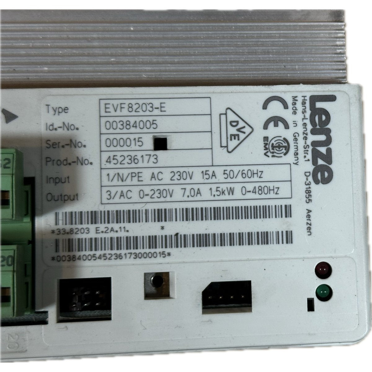 Lenze EVF8203-E 33.8203 E.2A.11-4