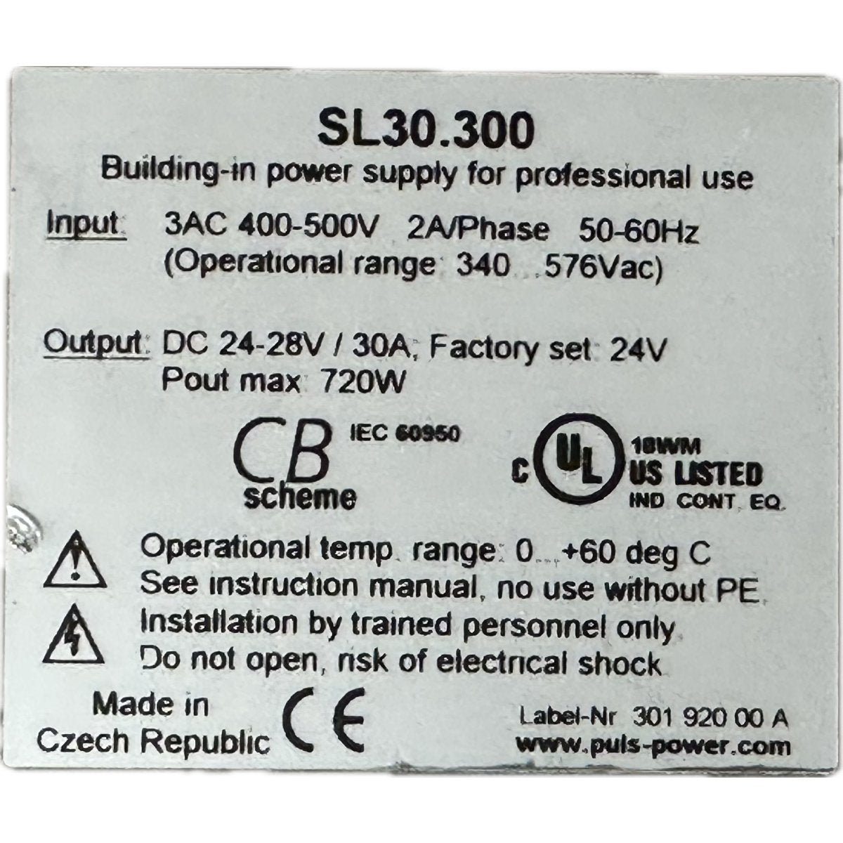Puls SL30.300-4