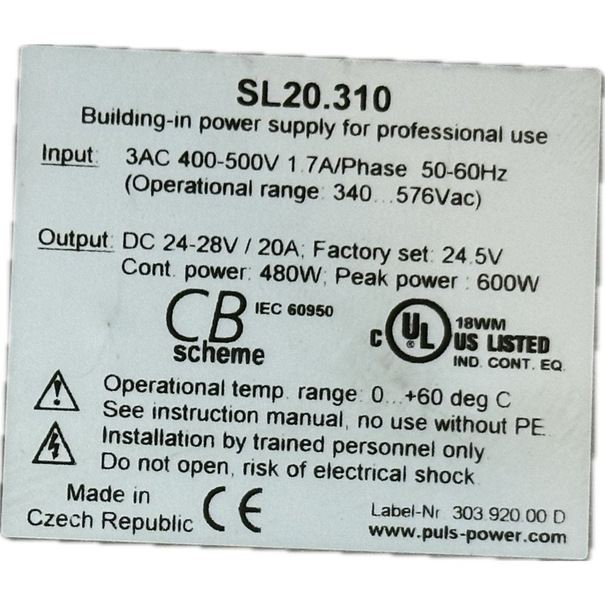 Puls SL20.310-4