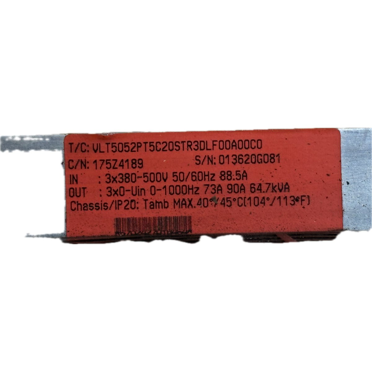 Danfoss VLT5052PT5C20STR3DLF00A00C0-4