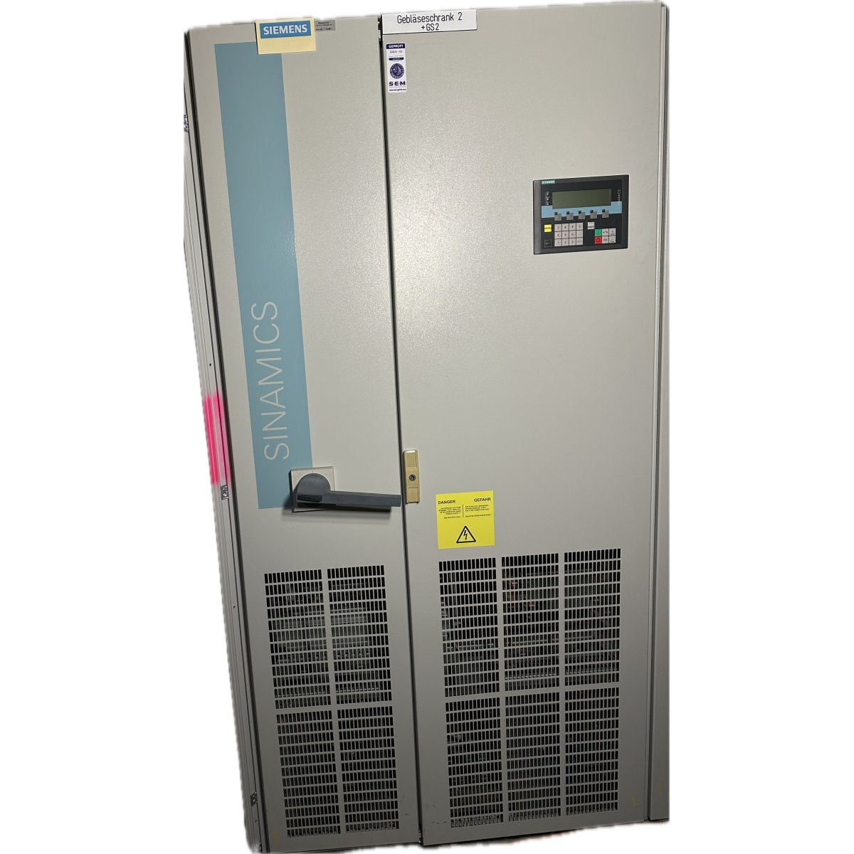 AJ78 Frequenzumrichter AC/AC Siemens 6SL3710-1GE33-8AA0-Z 200KW 560 kg