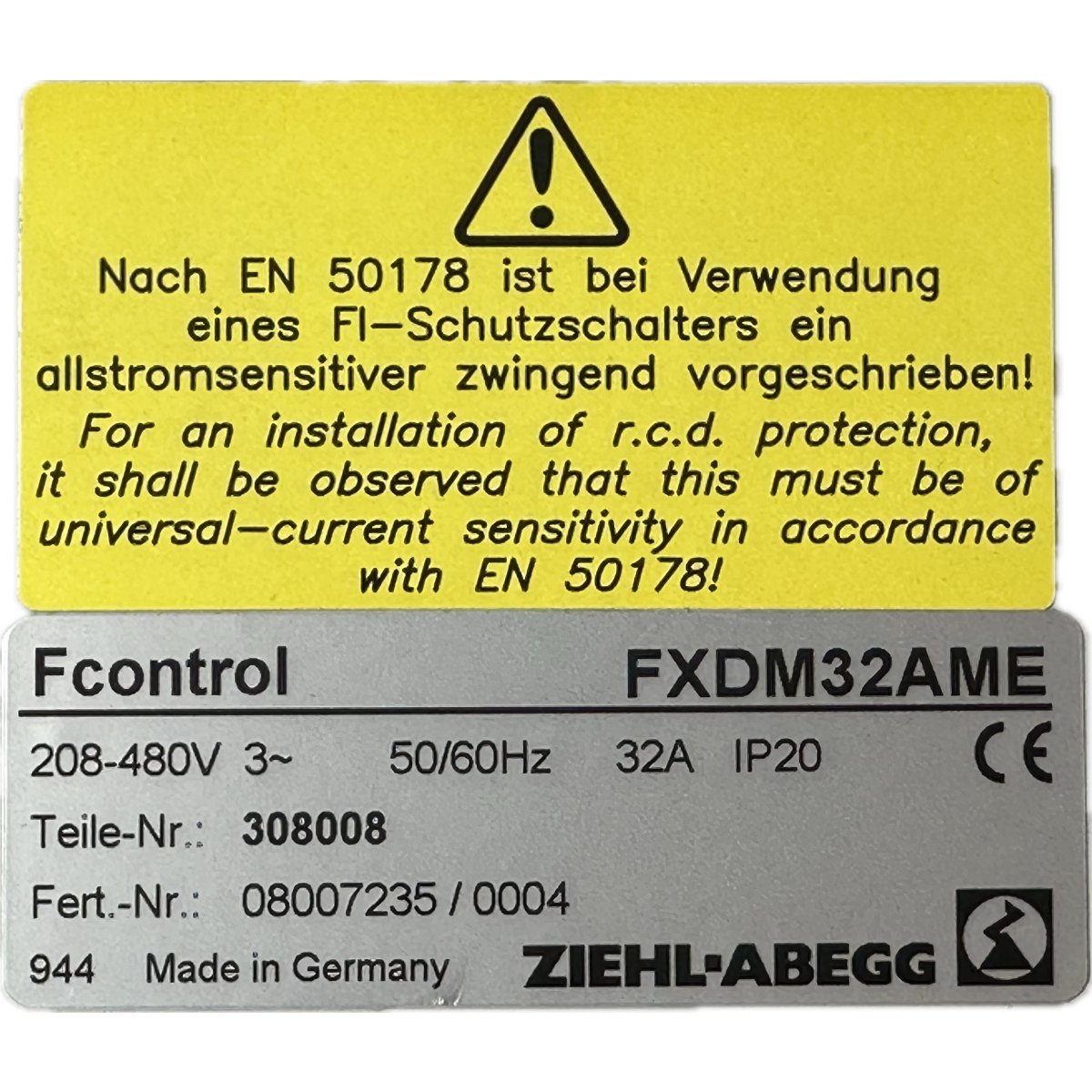 Ziehl-Abegg FXDM32AME-4