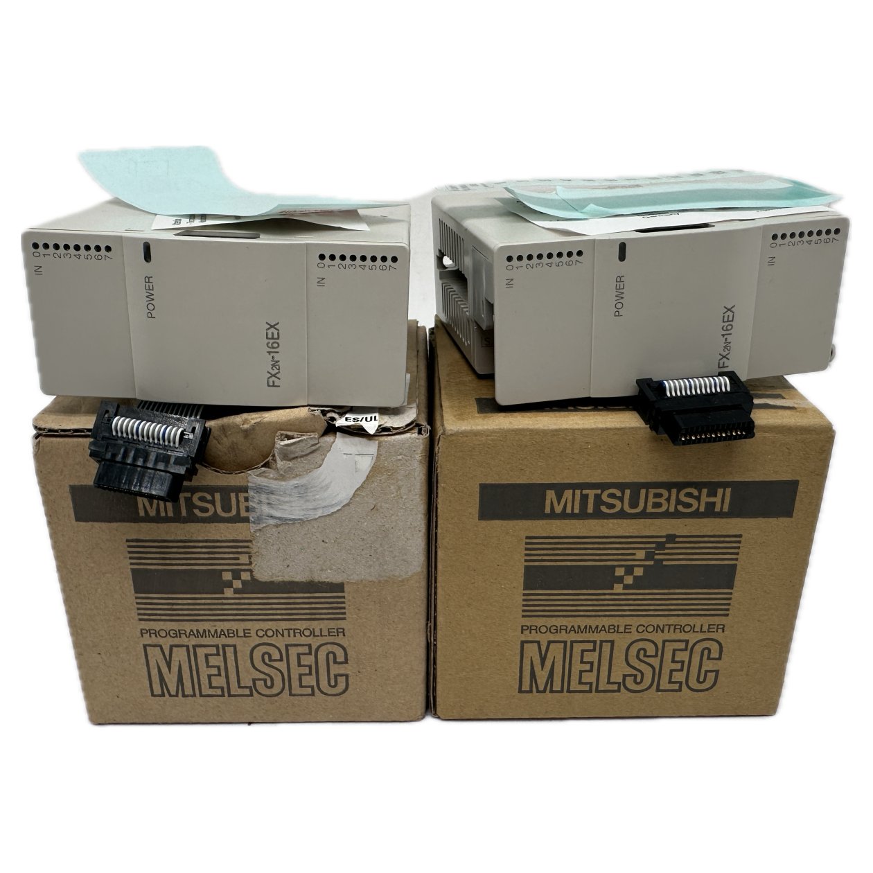 AJ843 Posten 2 Stück Programmable Controller Mitsubishi FX2N-16EX-ES/UL