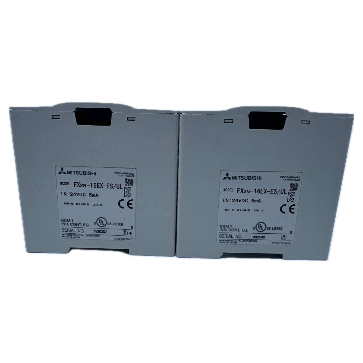 Posten 2 Stück Programmable Controller Mitsubishi FX2N-16EX-ES/UL_2