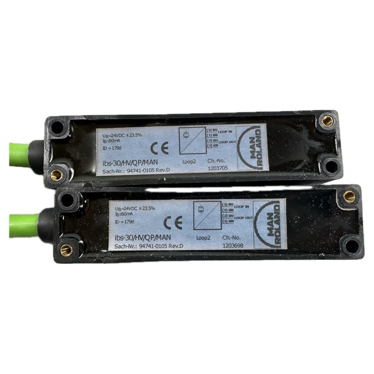 Posten 2 Stück Photo Sensor Man Roland ibs-30/HV/QP/MAN_3