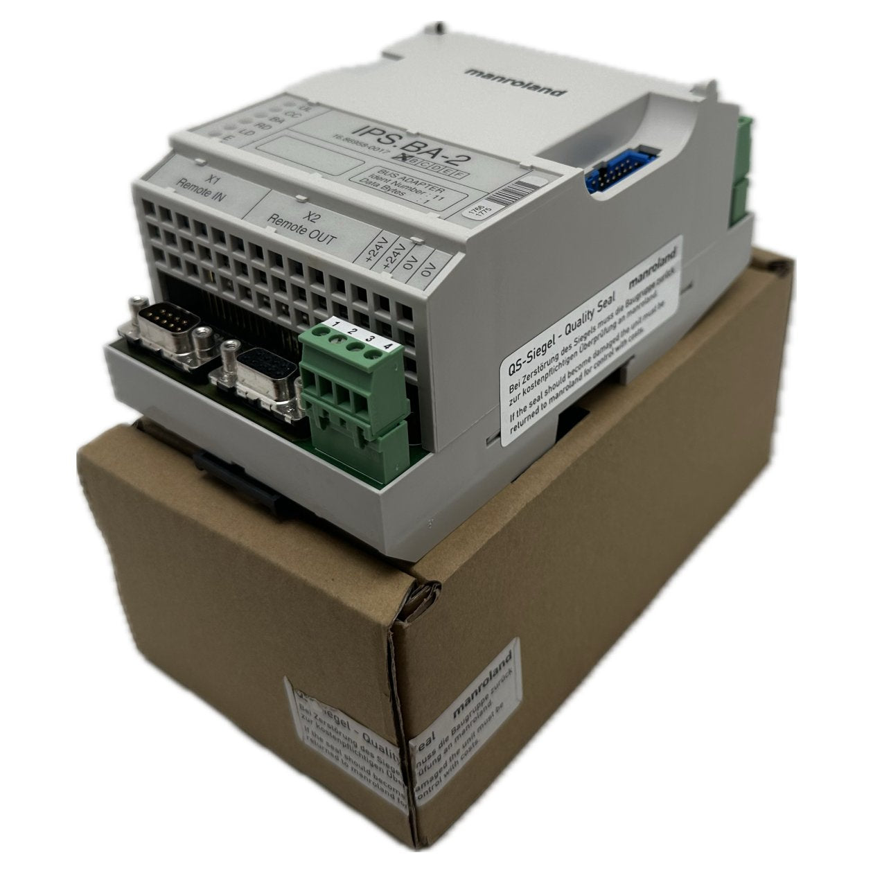 AJ907 Bus Adapter Man Roland IPS.BA-2 16.86958-0017 Rev. A OVP