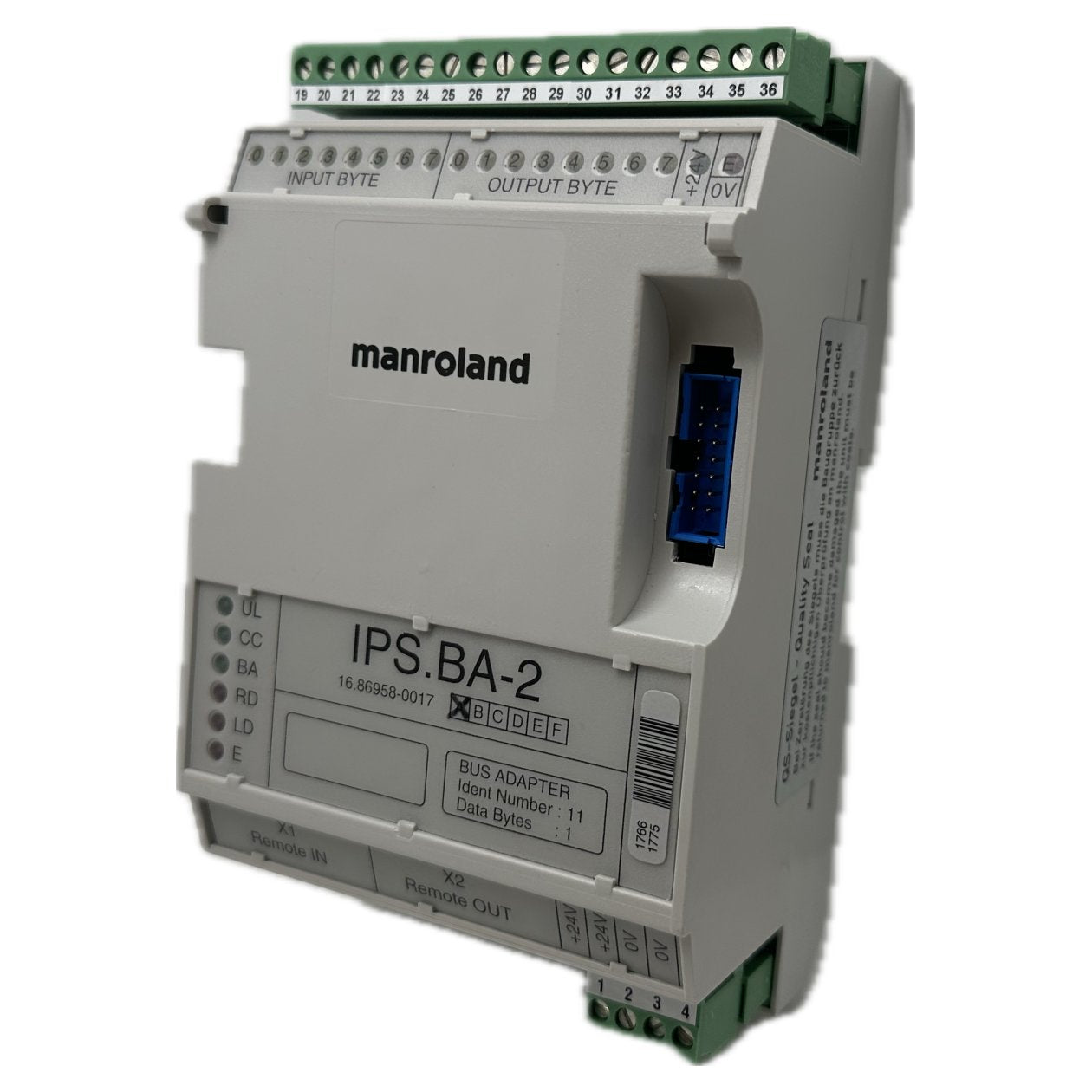 AJ907 Bus Adapter Man Roland IPS.BA-2 Rev. A OVP_2