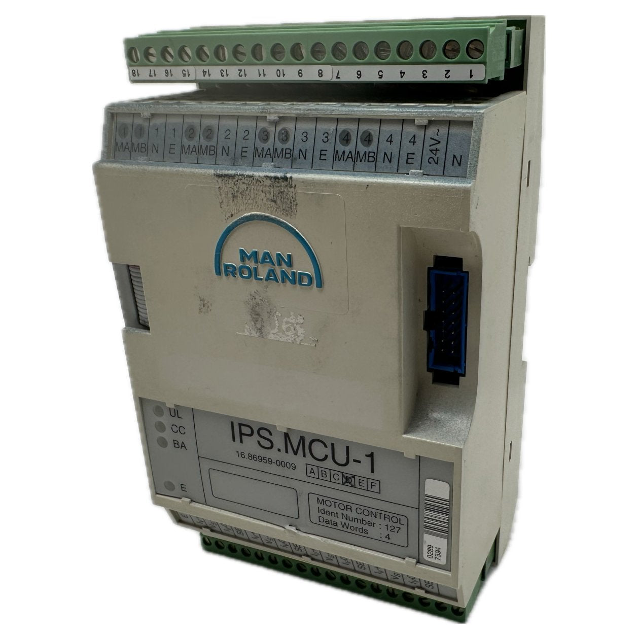 AJ920 Motor Control Man Roland IPS.MCU-1 16.86959-0009 Rev. D_2