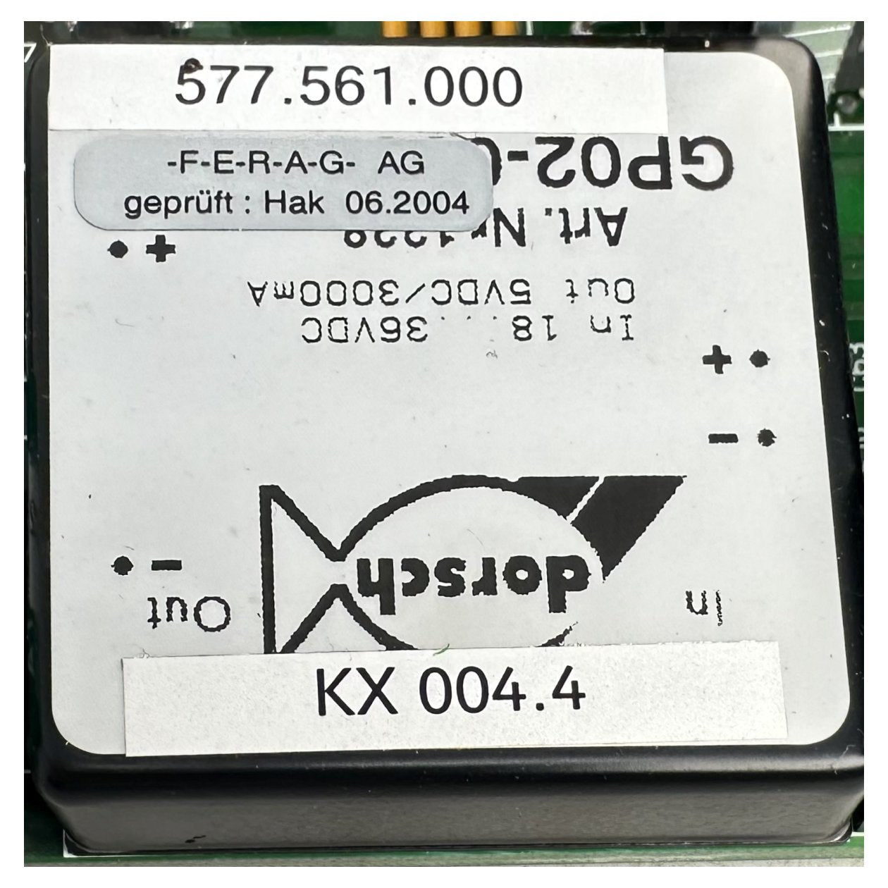 AJ930 Platine Ferag 577.561.000 577.563.002 KX004.4_3