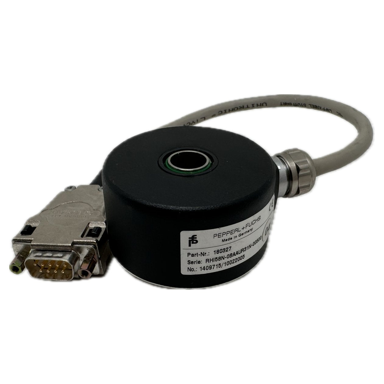 AJ938 Drehgeber Pepperl & Fuchs RHI58N-0BAAUR31N-00500 180327