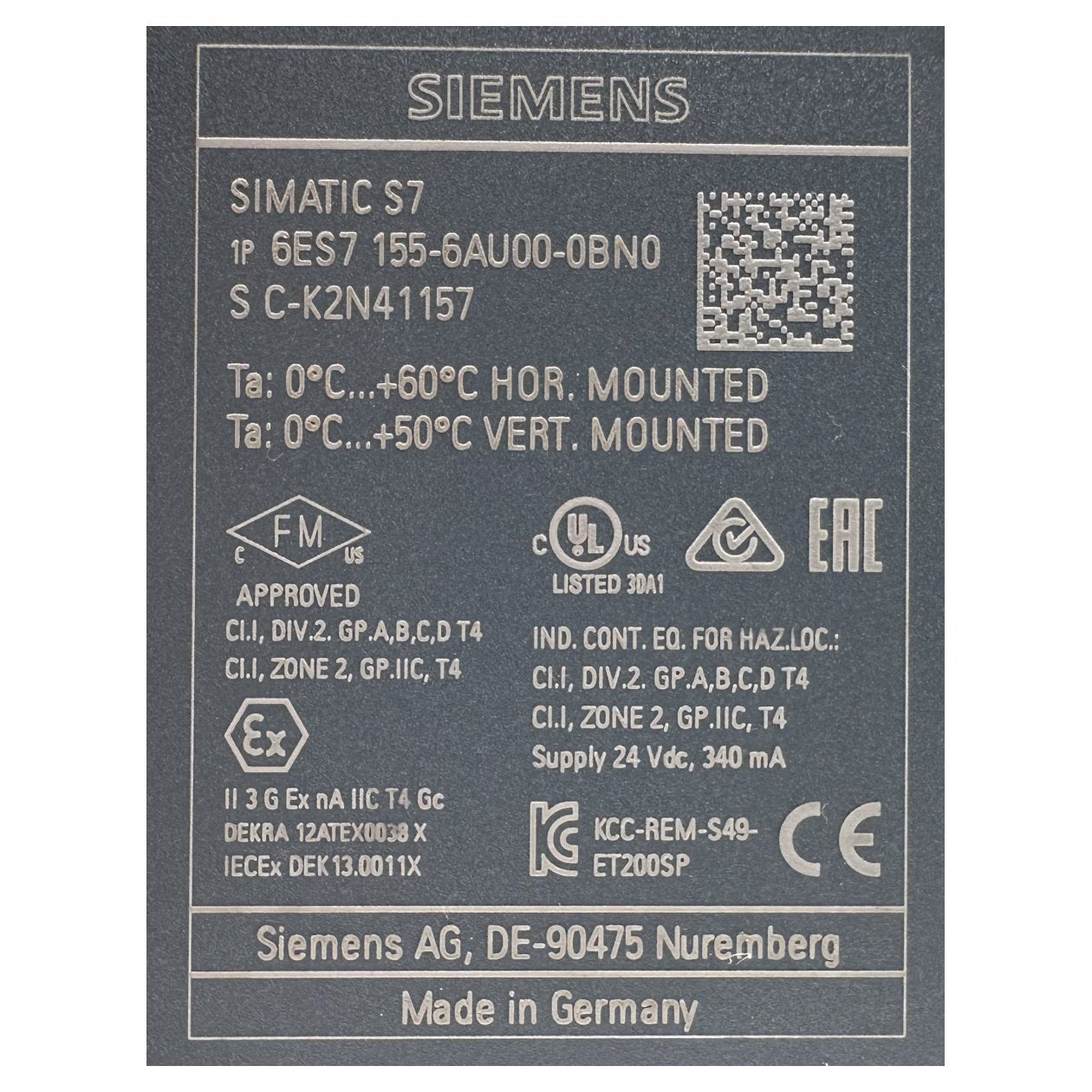 BJ128 Simatic ET200P Siemens 6ES7 155-6AU00-0BN0 193-6AR00-0AA0_3