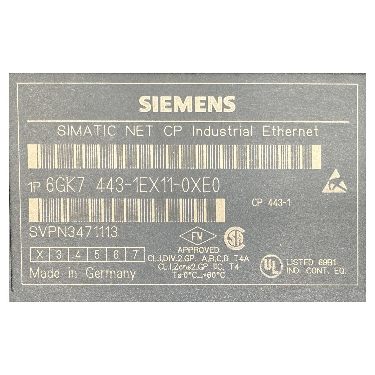 BJ136 Simatic NET CP Siemens 6GK7 443-1EX11-0XE0 E2 Ohne Klappe_3