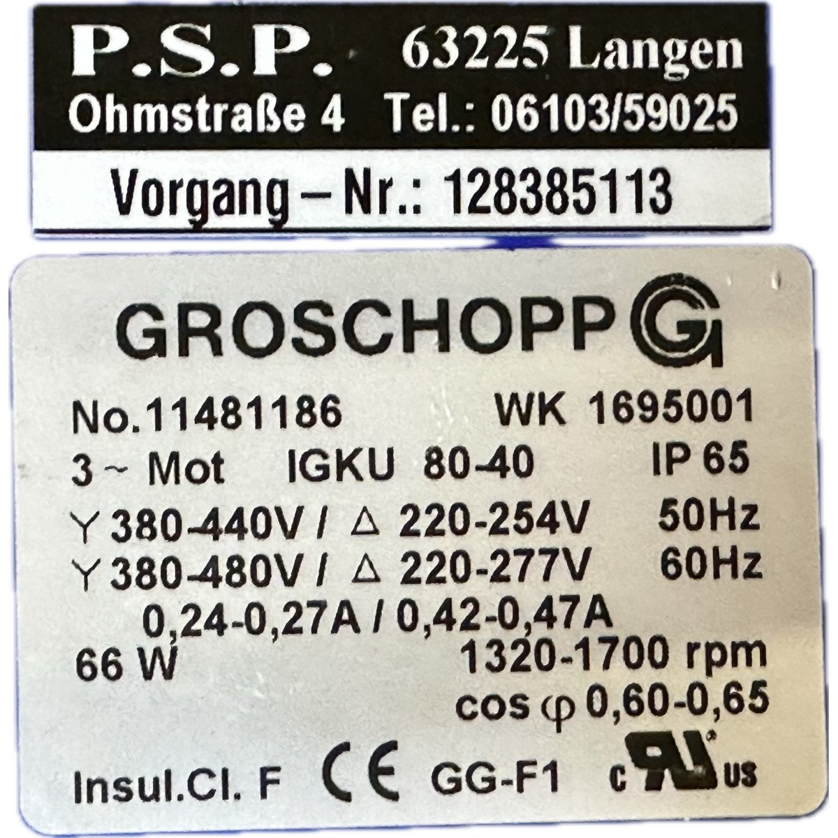 Groschopp 1695001-4