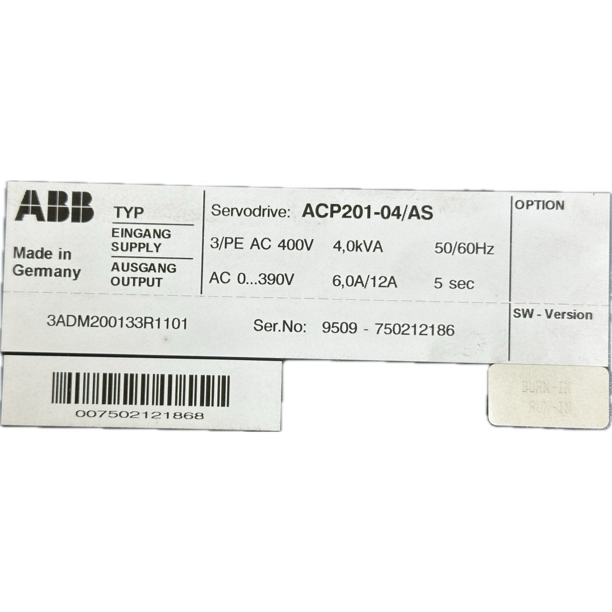 ABB ACP201-04/AS-4