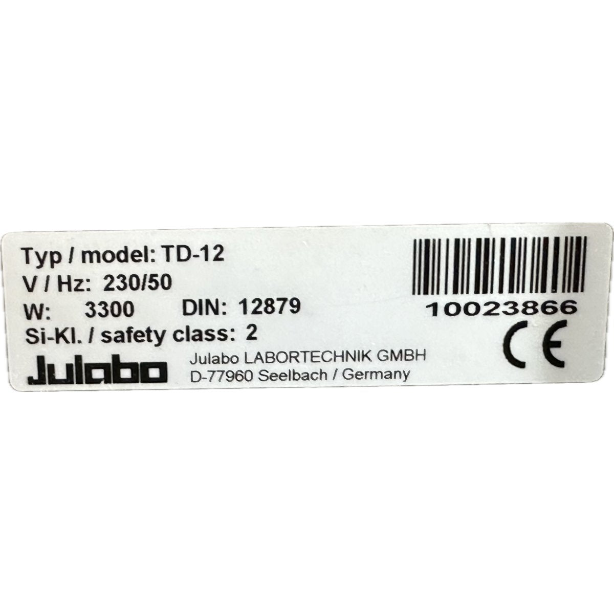 Julabo TD-12-4