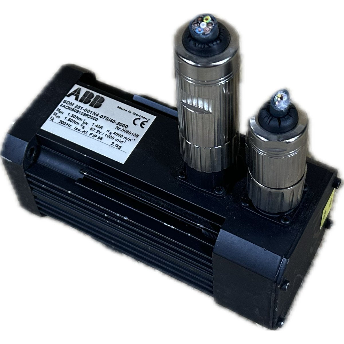 .BJ5 Servomotor ABB SDM 251-001N4-070/40-2000 D11 L23 3ADM509109R2000