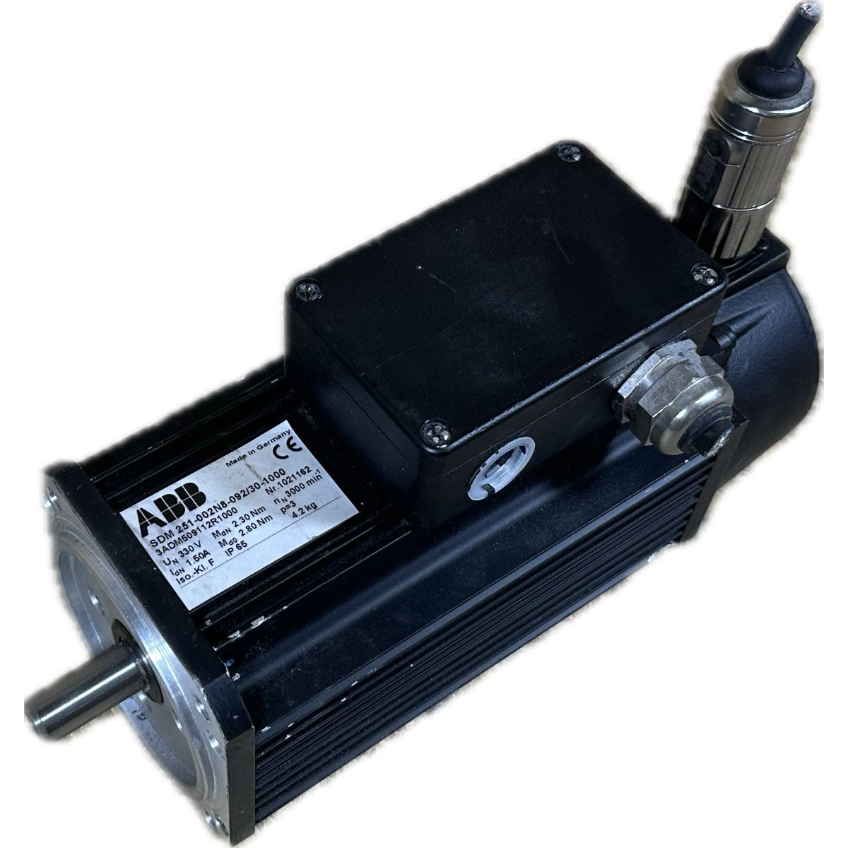 .BJ7 Servomotor ABB SDM 251-002N8-092/30-1000 D14 L30 3ADM509112R1000