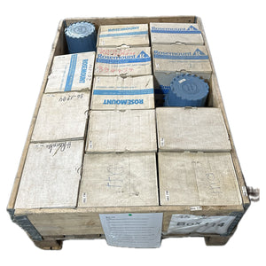 Box MJ114 Posten Rosemount Druckmessumformer und Micro Motion Messumformer