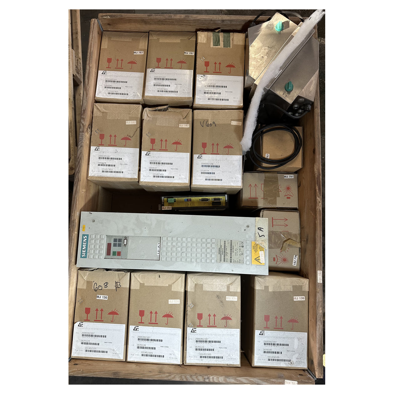Box MJ123 Posten AEG Thyro-A Siemens Berger Lahr Mettler Toledo Steuertechnik