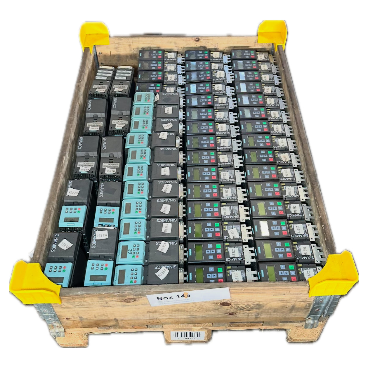 Box MJ146 Lot of Siemens frequency converters 6SL3210-1KE11-8UB2 6SL32