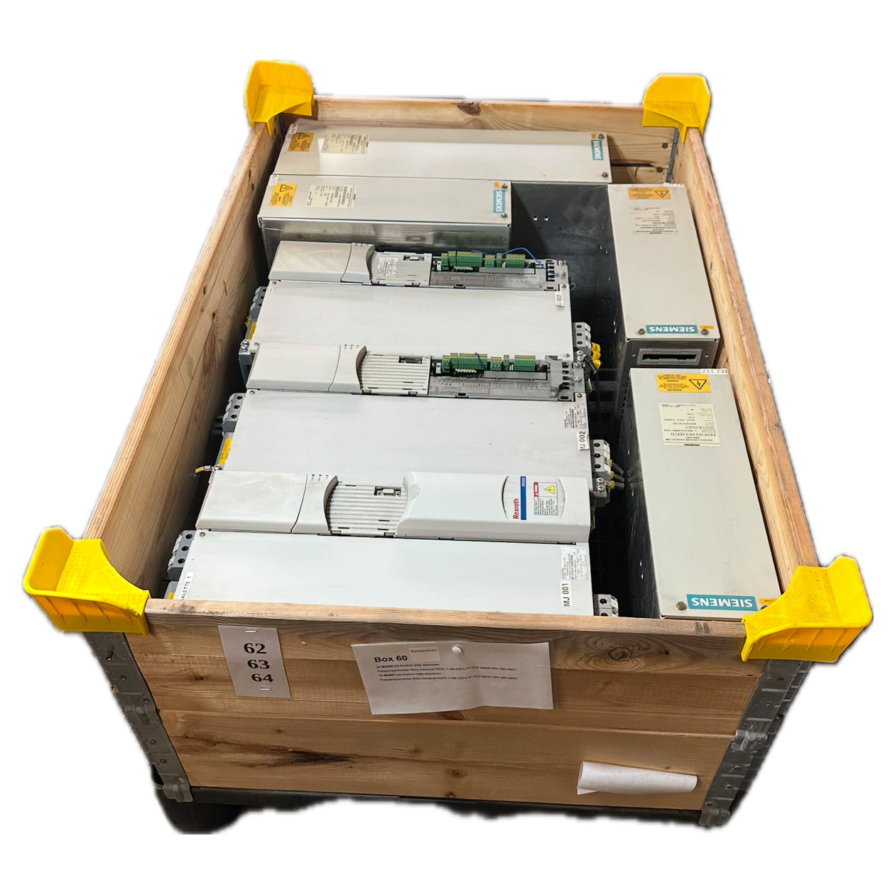 Box MJ60 Posten Refu Indramat Frequenzumrichter & Siemens Sinusfilter