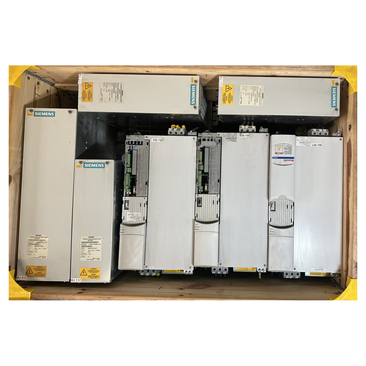 Box MJ60 Posten Refu Indramat Frequenzumrichter & Siemens Sinusfilter_2