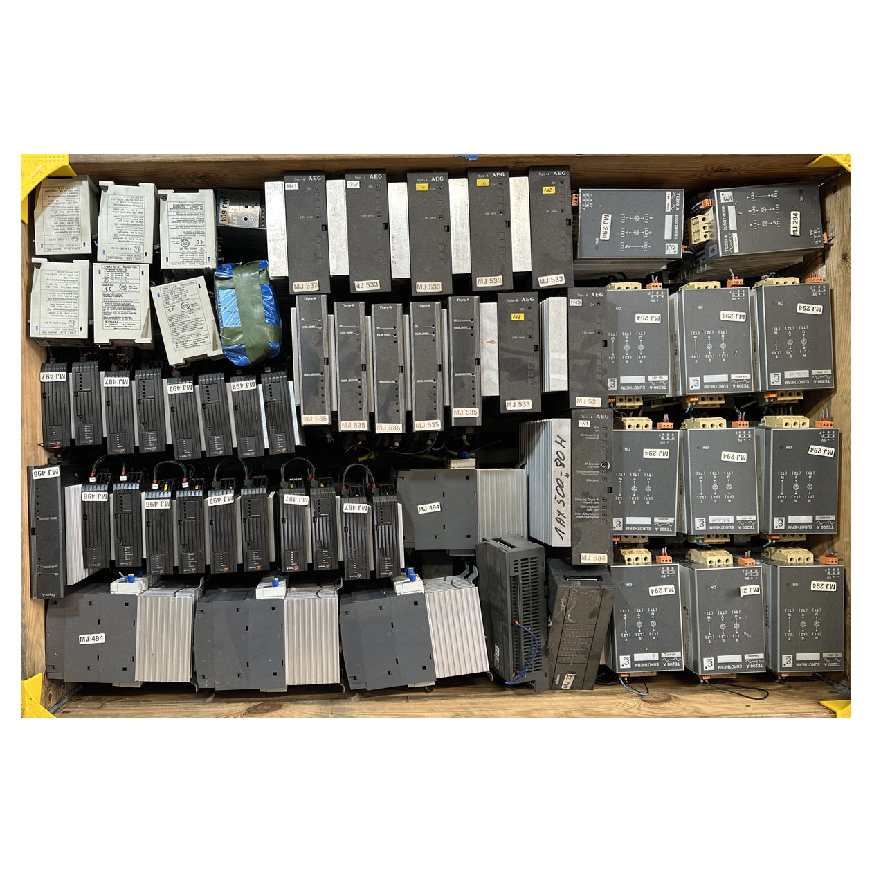 Box MJ85 Posten Thyristorsteller Eurotherm AEG Thyro-A Winter-ex Siemens CPU_2