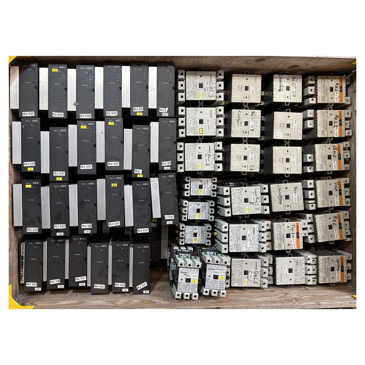 Box MJ90 Posten Siemens Schütze AEG Thyro-A Thyristorsteller_2