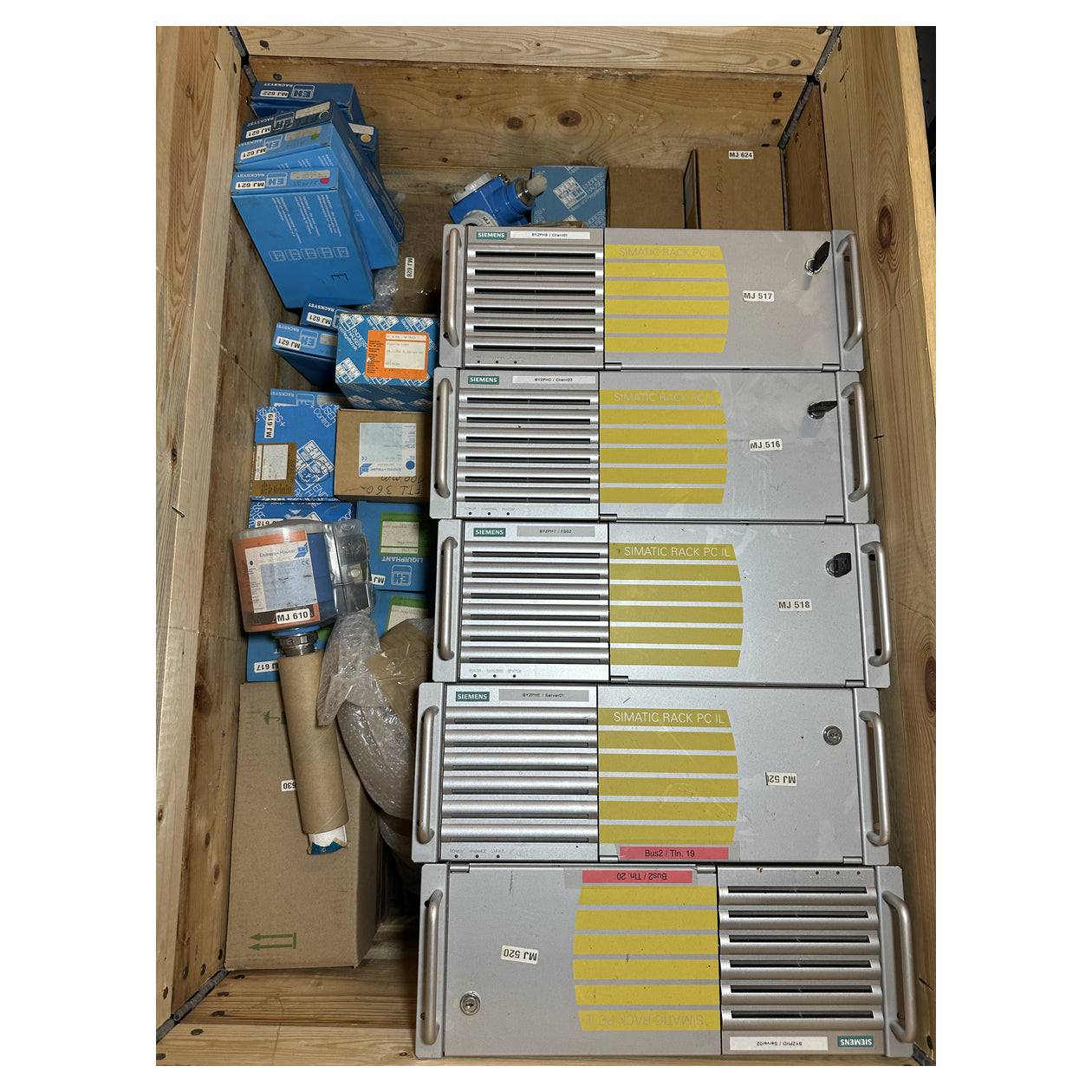 Box MJ92 Posten Siemens Rack PCs Endress+Hauser Füllstandsmesser Steuerkarten_2