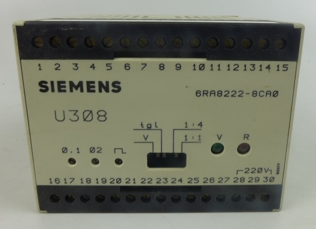 .DD801 Frequenz Spannungswandler Siemens 6RA8222-8CA0 U308