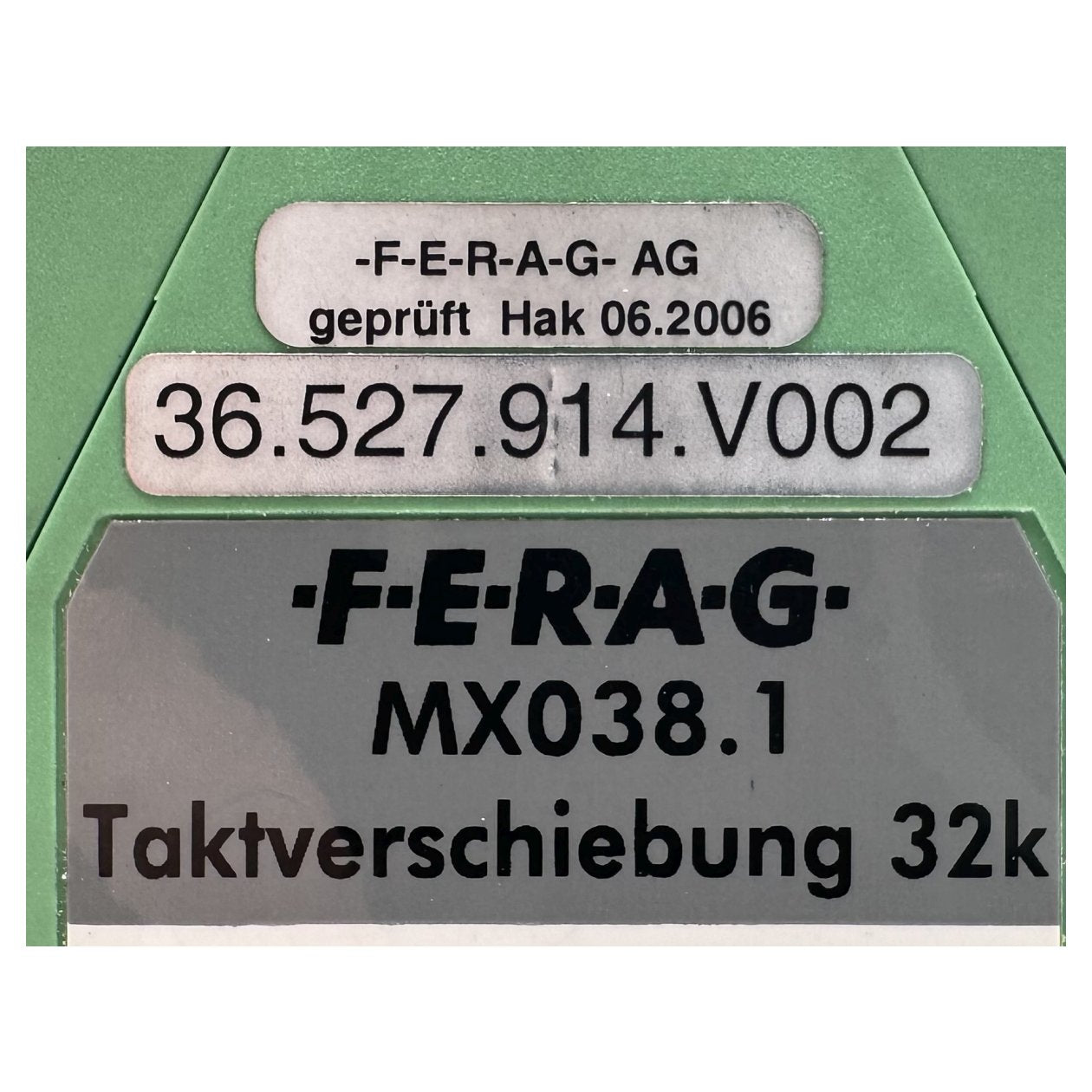 DJ1009 Taktverschiebung Ferag MX038.1_3