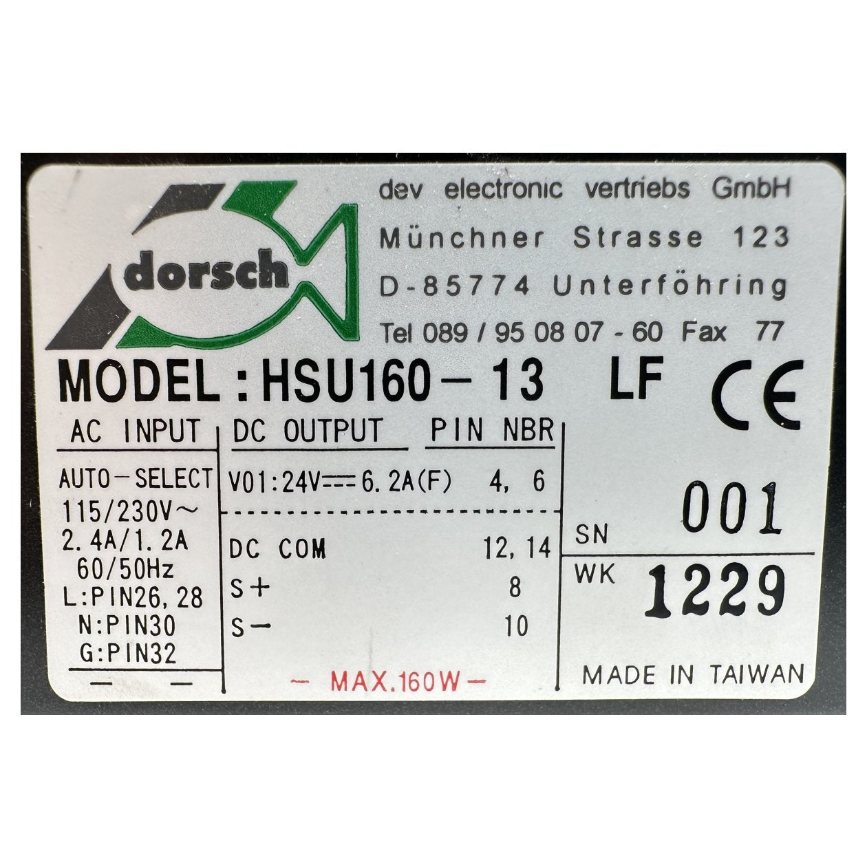 DJ1016 Dorsch HSU160-13 Ferag 31145485/000_3