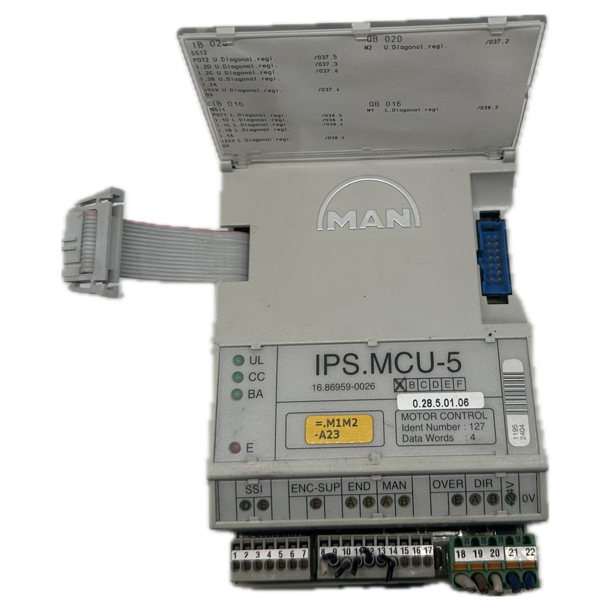 DJ248 Motor Control Man Roland IPS.MCU-5 16.86959-0026_3