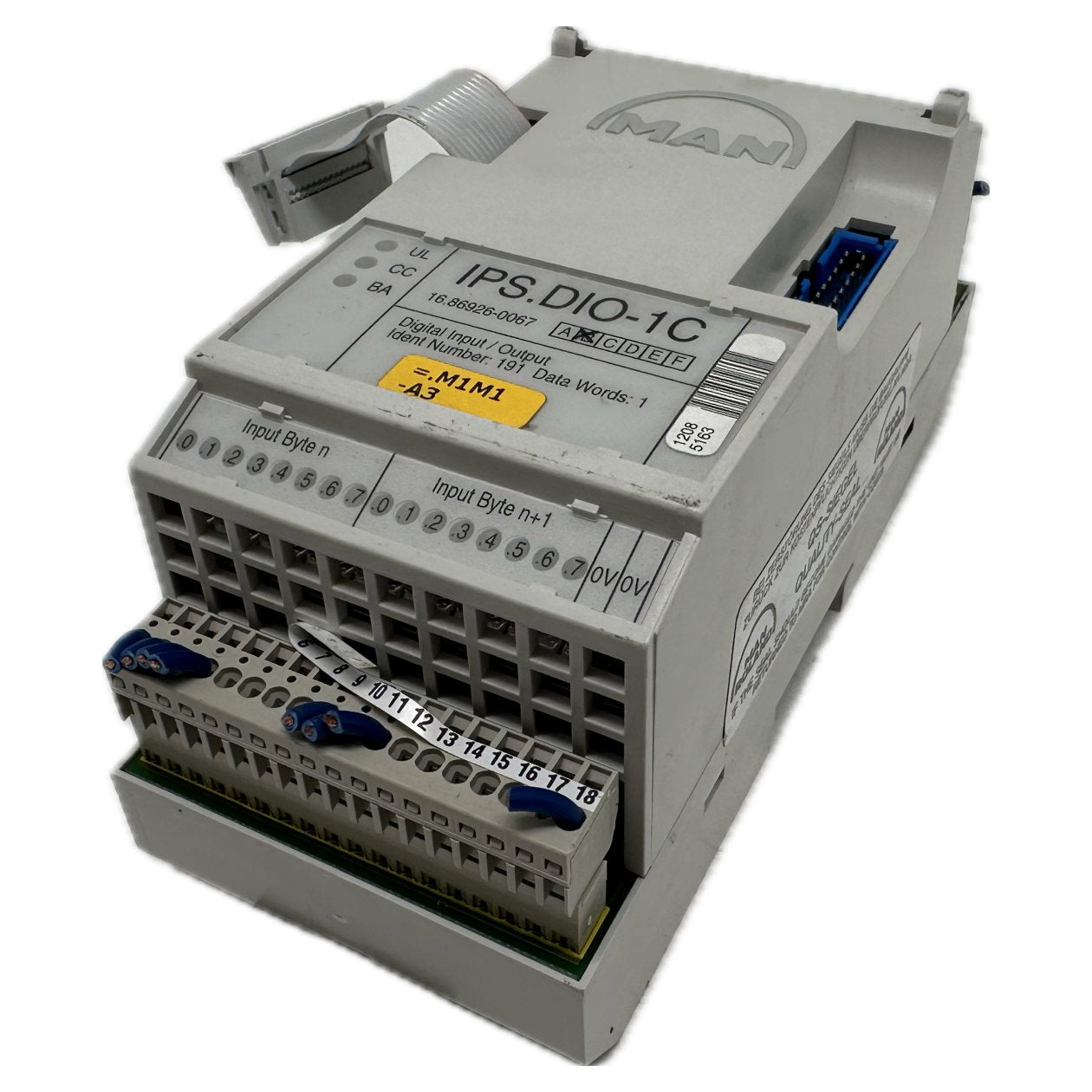 DJ277 Digital Input/Output Man Roland IPS.DIO-1C 16.86926-0067 Gehäuse Defekt