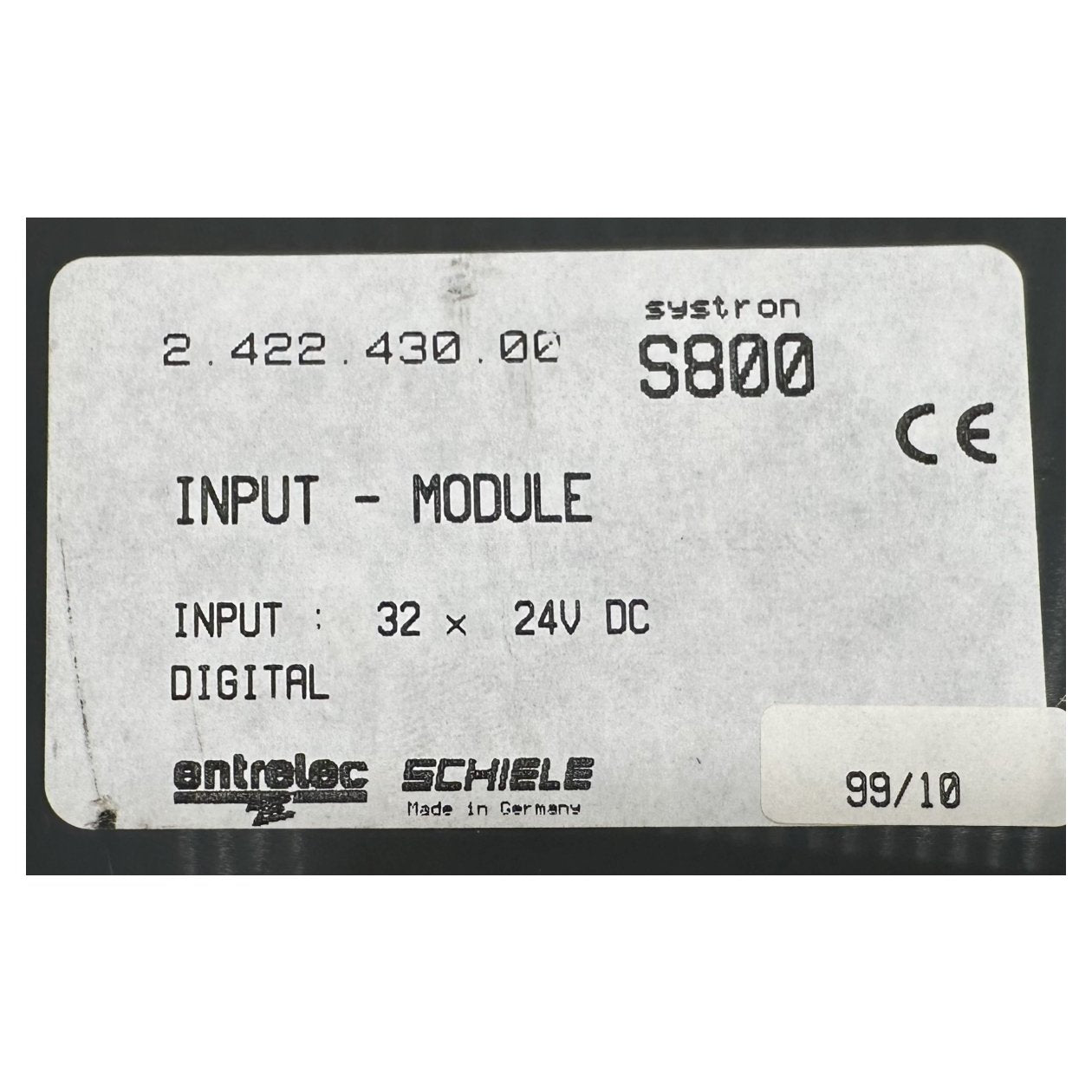 DJ291 Eingangsmodul Schiele systron S800 2.422.430.00_4