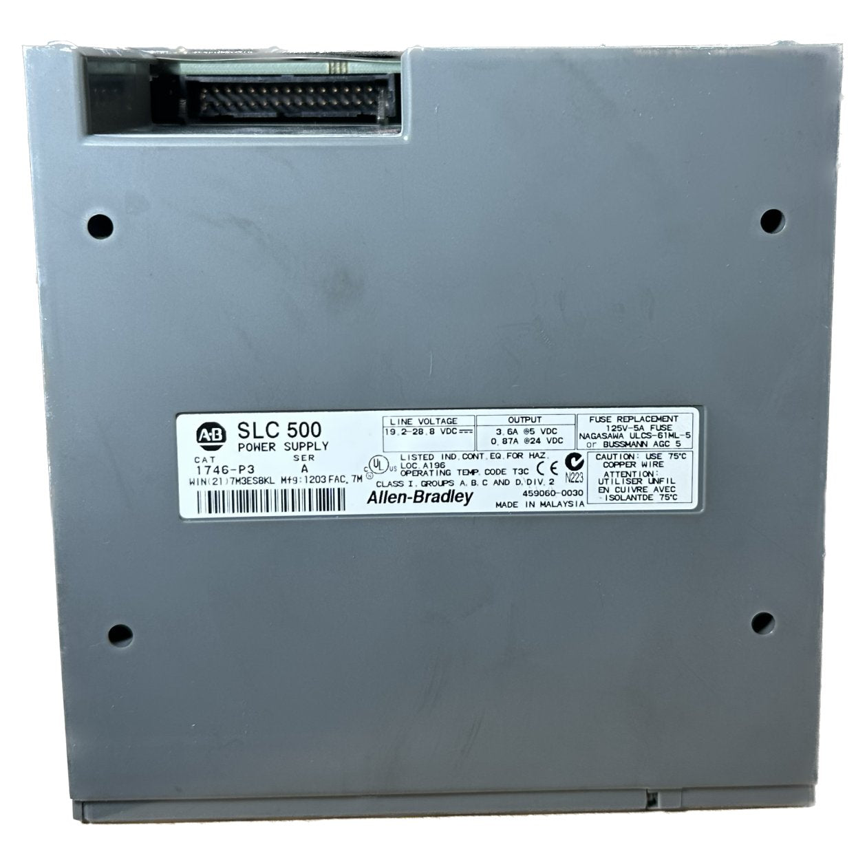 Allen Bradley Power Supply Rack_2