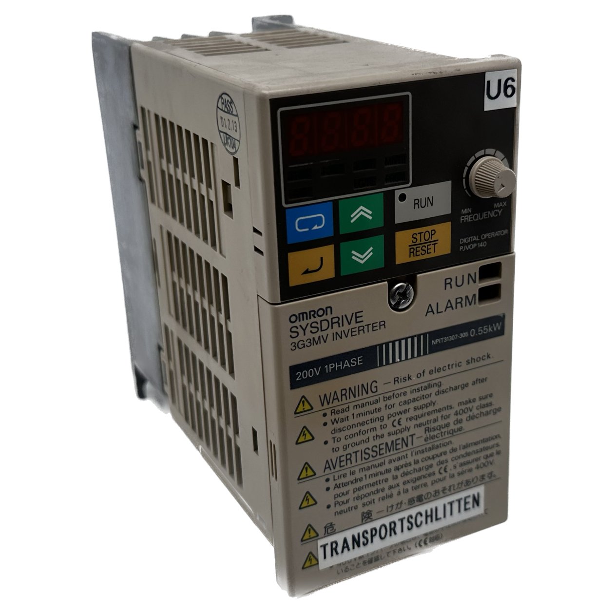 .DJ41 Inverter Omron 3G3MV-AB004