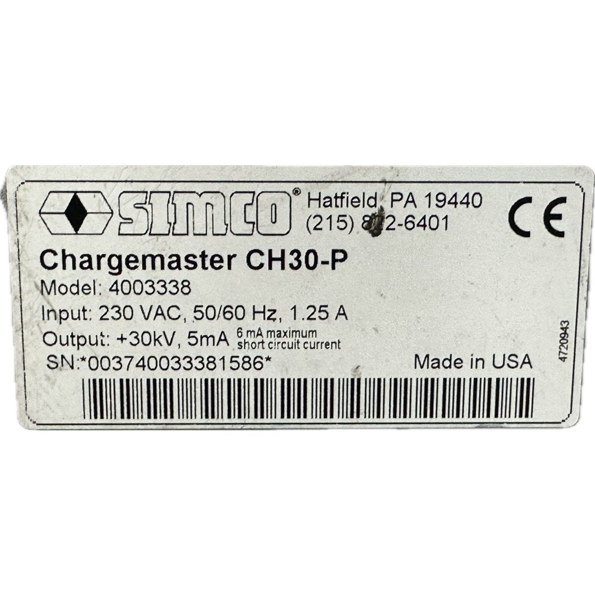 DJ439 Simco Chargemaster CH30-P 4003338 1,25A_4