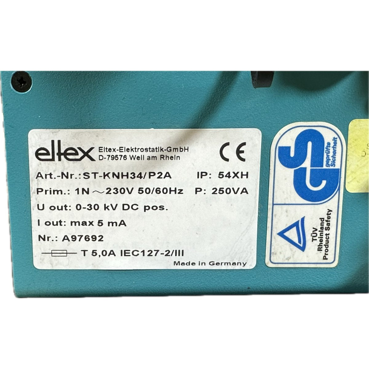 DJ441 Power Supply Hochspannungsnetzteil Eltex ST-KNH34/P2A_4