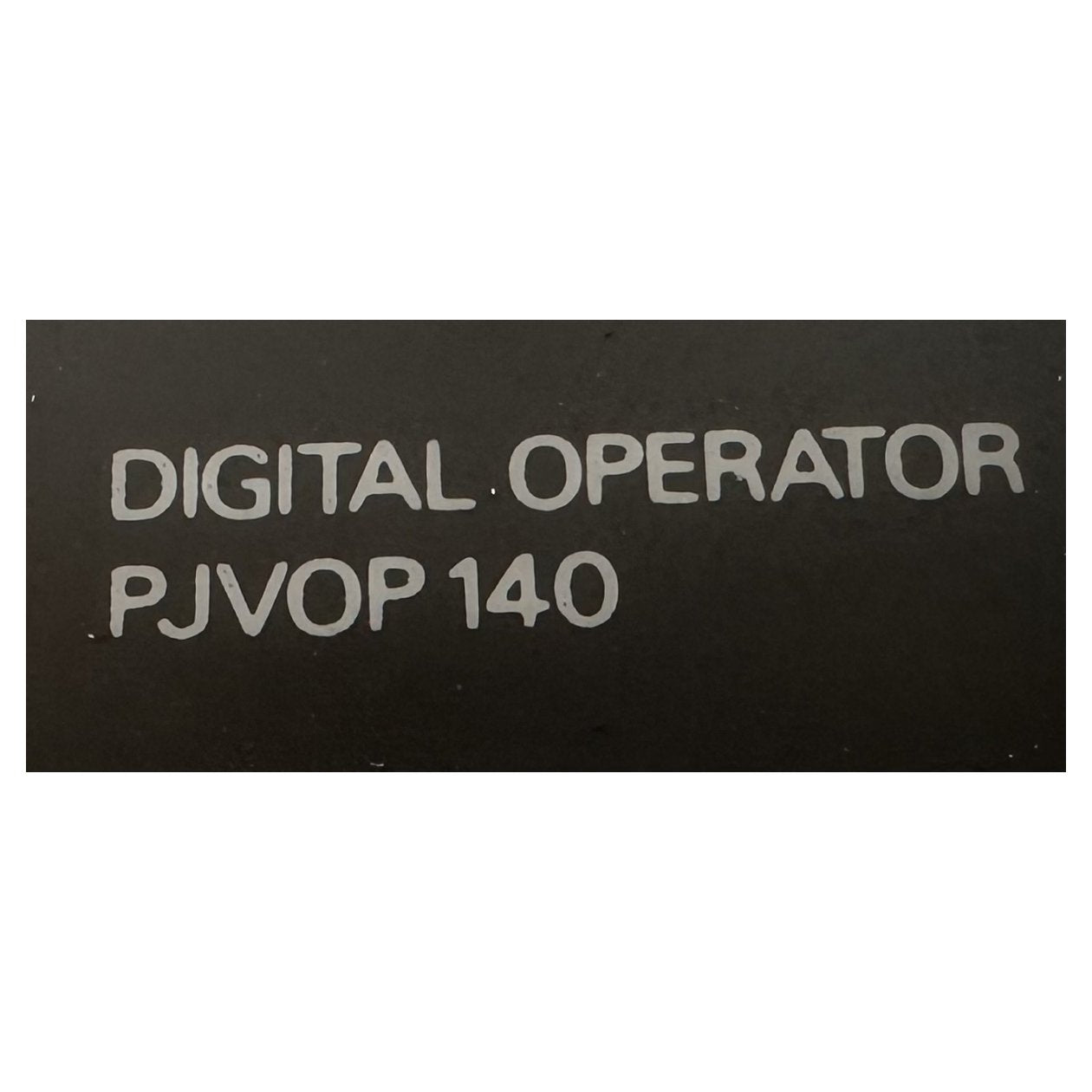 DJ48 Digital Operator Omron PJVOP 140_4