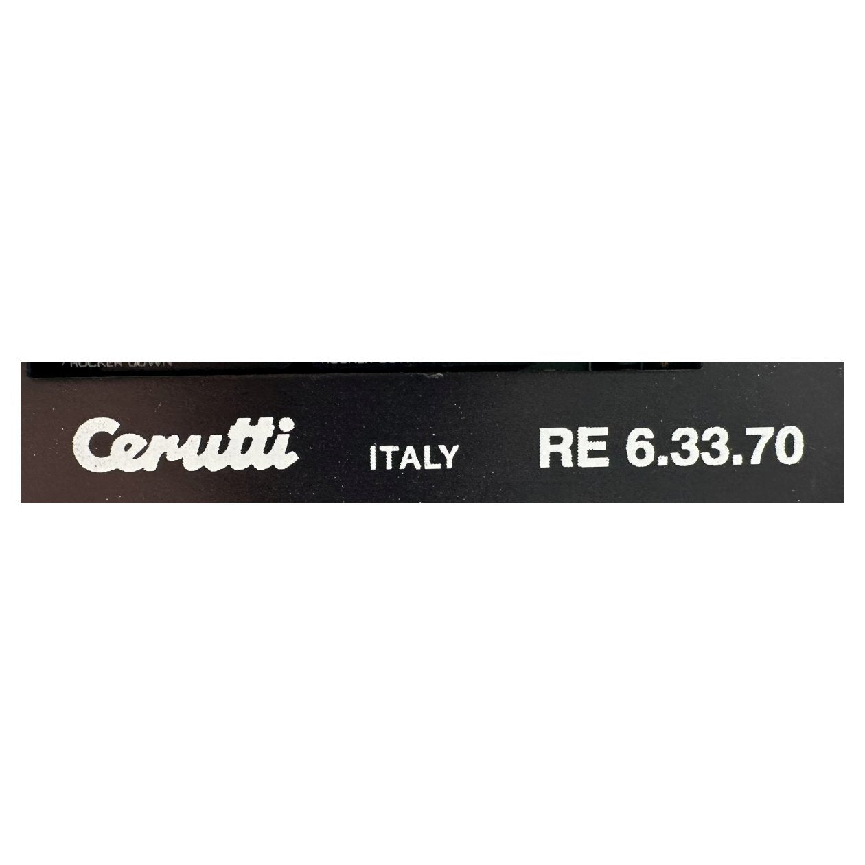 DJ530 Display Panel Cerutti RE 6.33.70_3