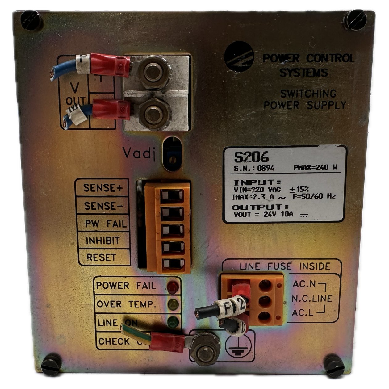 DJ573 Switching Power Supply Power Control Systems S206_3