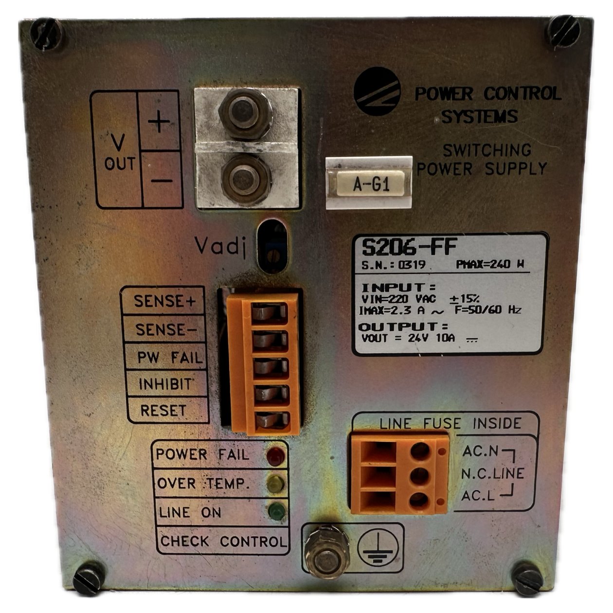 DJ586 Switching Power Supply Power Control Systems S206-FF_3