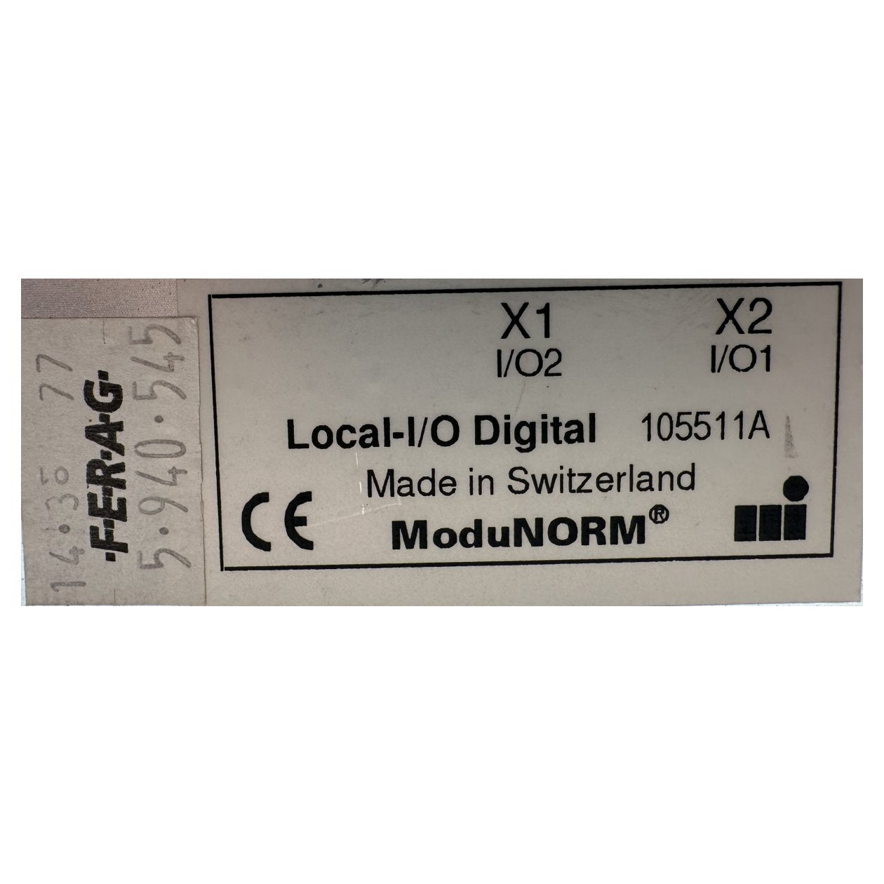 DJ607 Local-I/O Digital ModuNORM 105511A Ferag 5.940.545_5