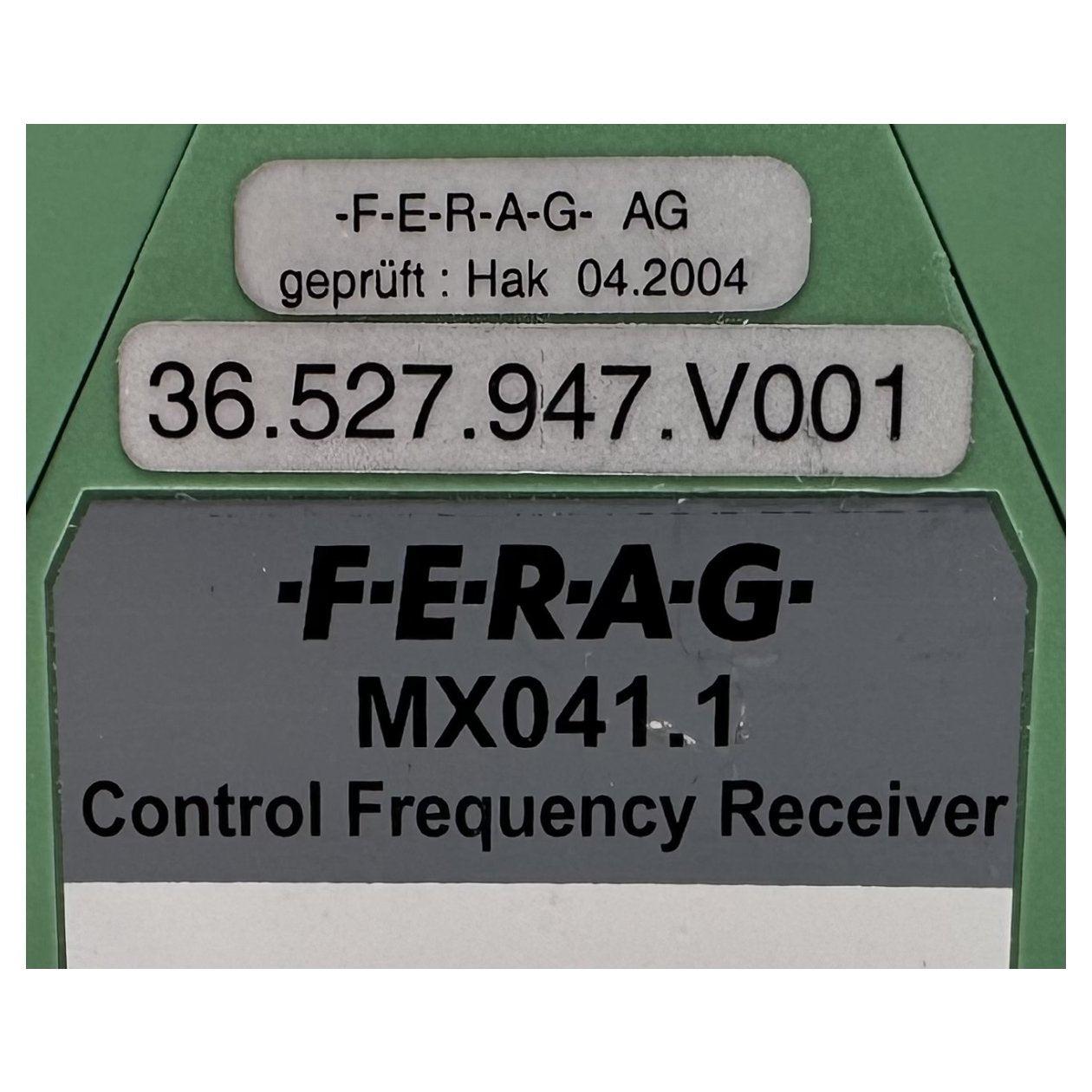 DJ61 Control Frequency Reciever Ferag MX041.1_4