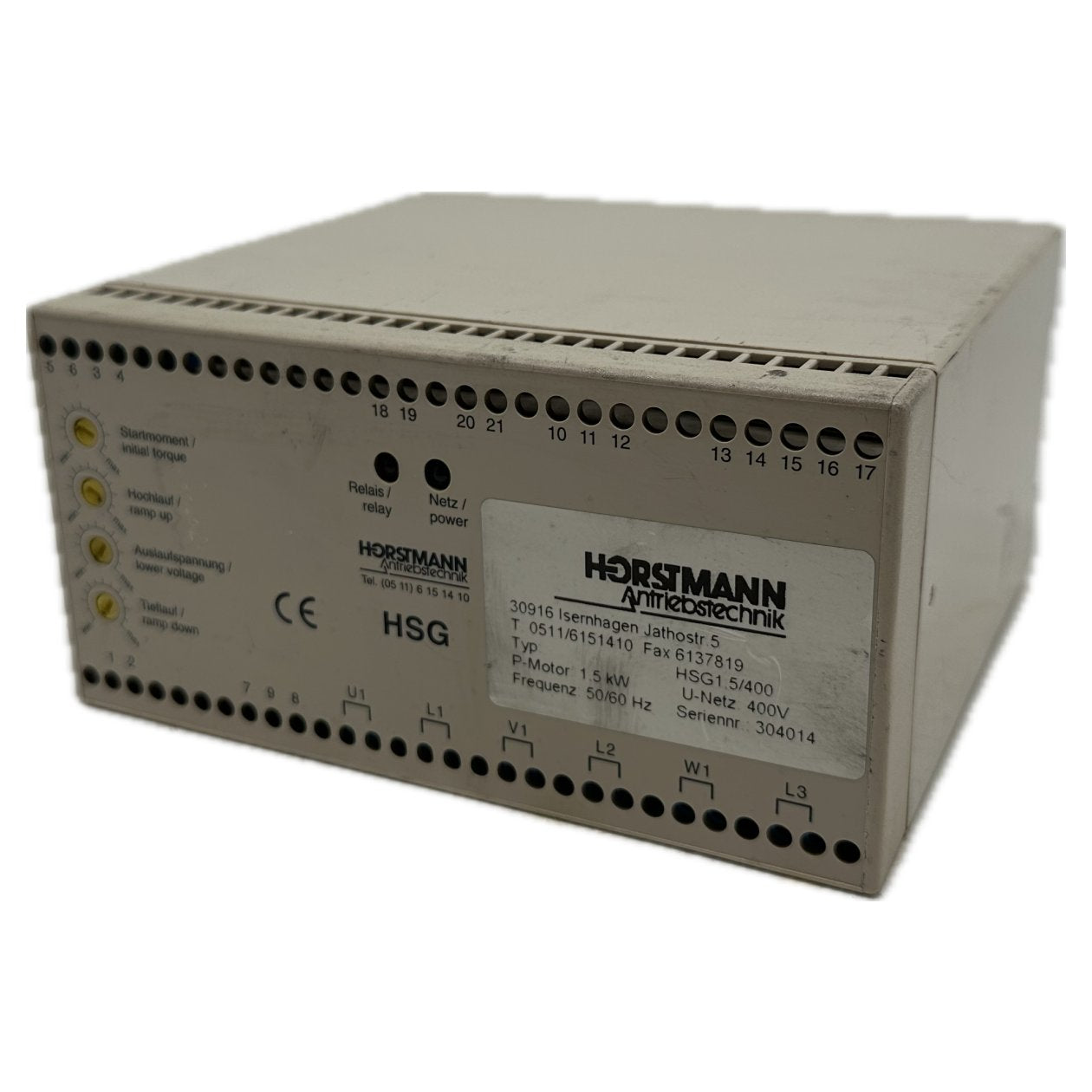 .DJ649 Horstmann HSG1.5/400